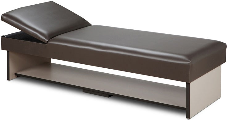Clinton Panel Leg Recovery Couch w/ Shelf.