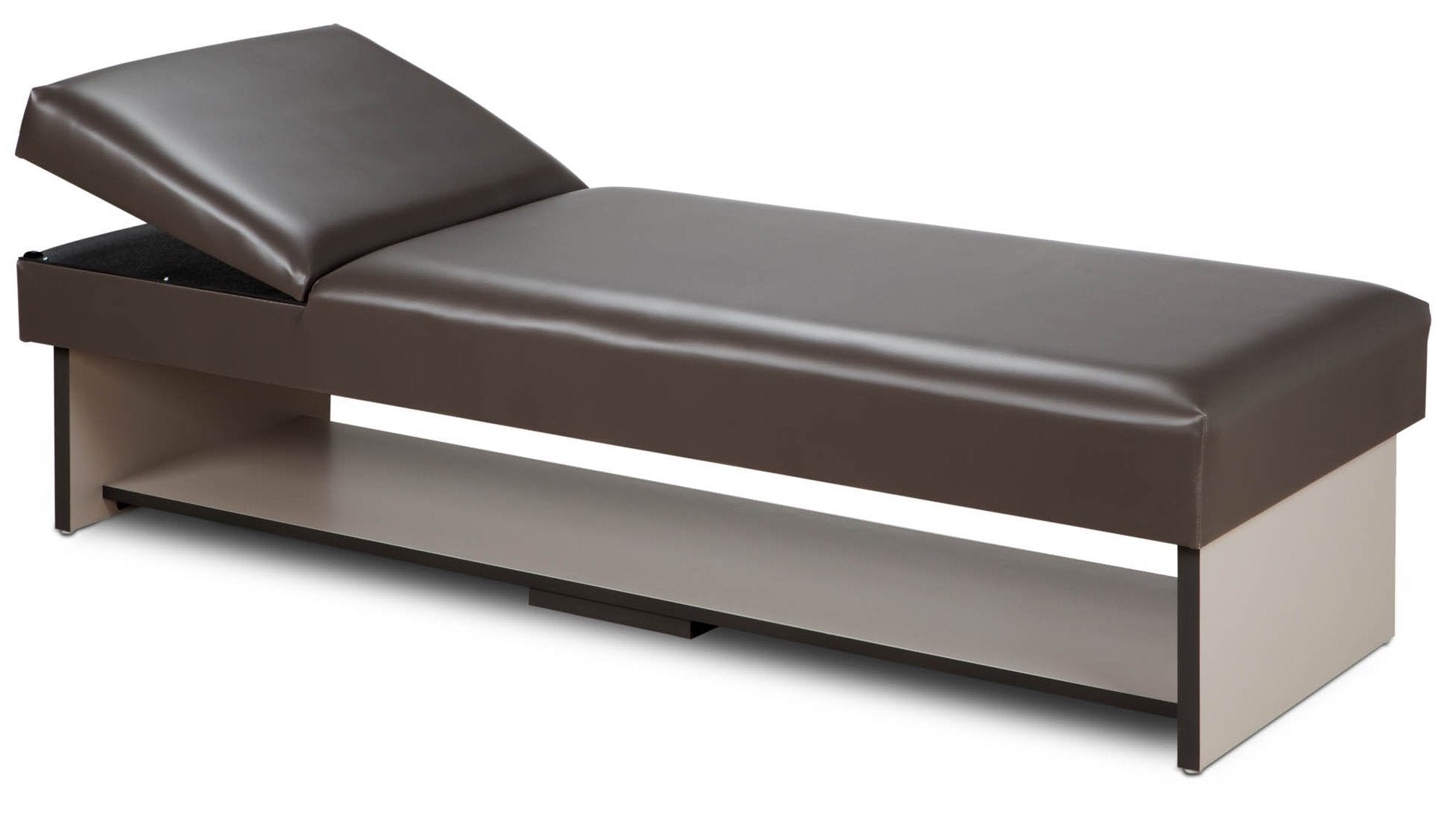 Clinton Panel Leg Recovery Couch w/ Shelf.