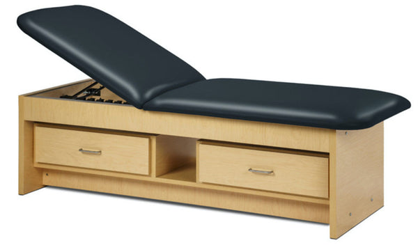 Clinton Panel Leg Couch.