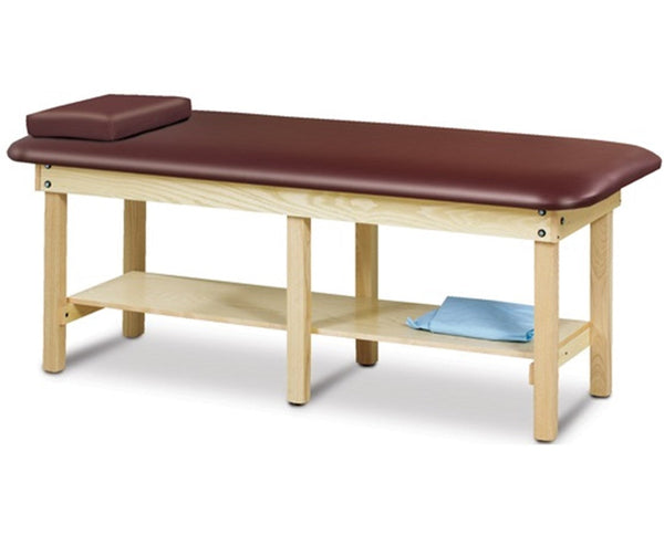 Clinton Bariatric Treatment Table w/ Shelf & Flat Top .