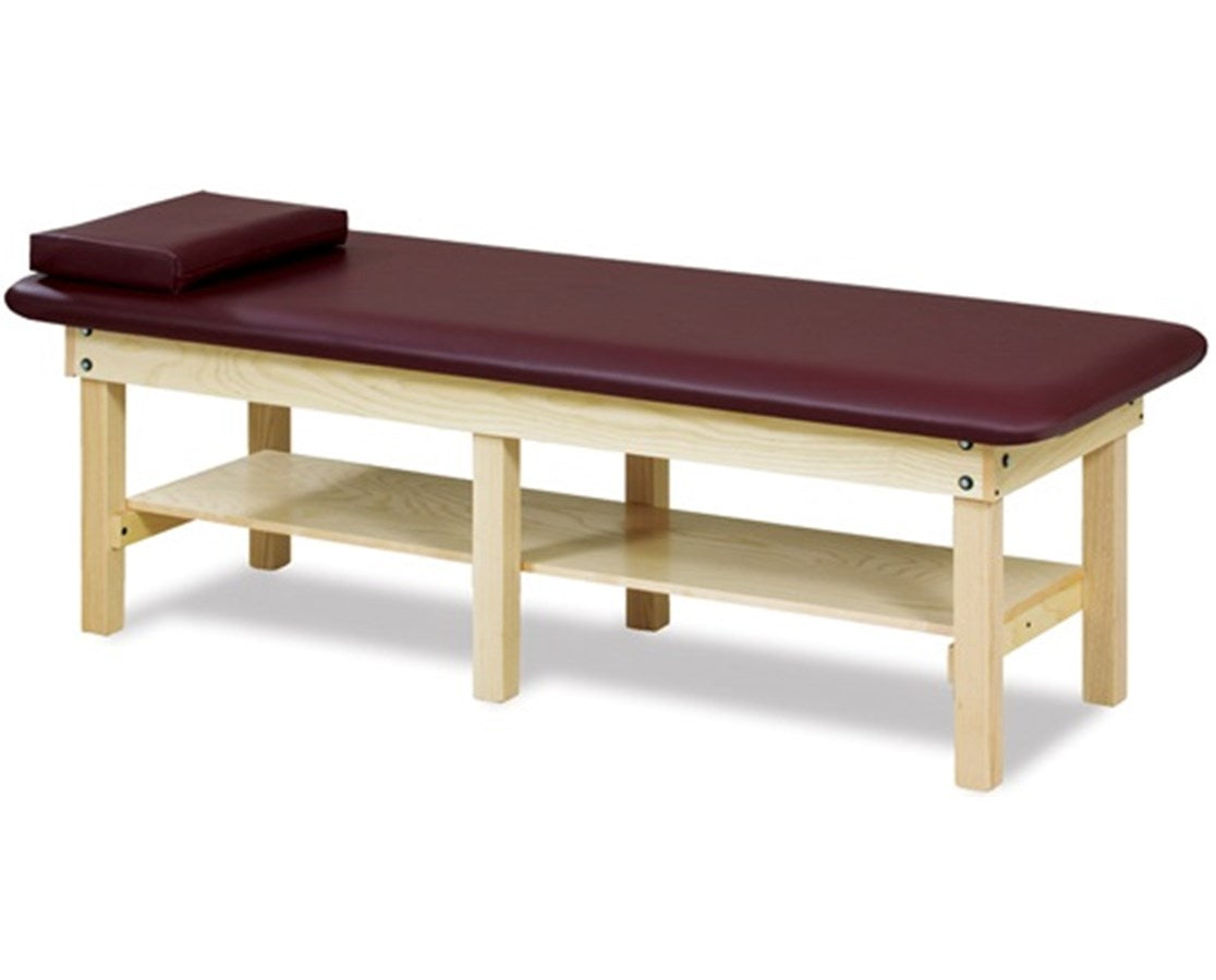 Clinton Bariatric Treatment Table w/ Shelf & Flat Top .