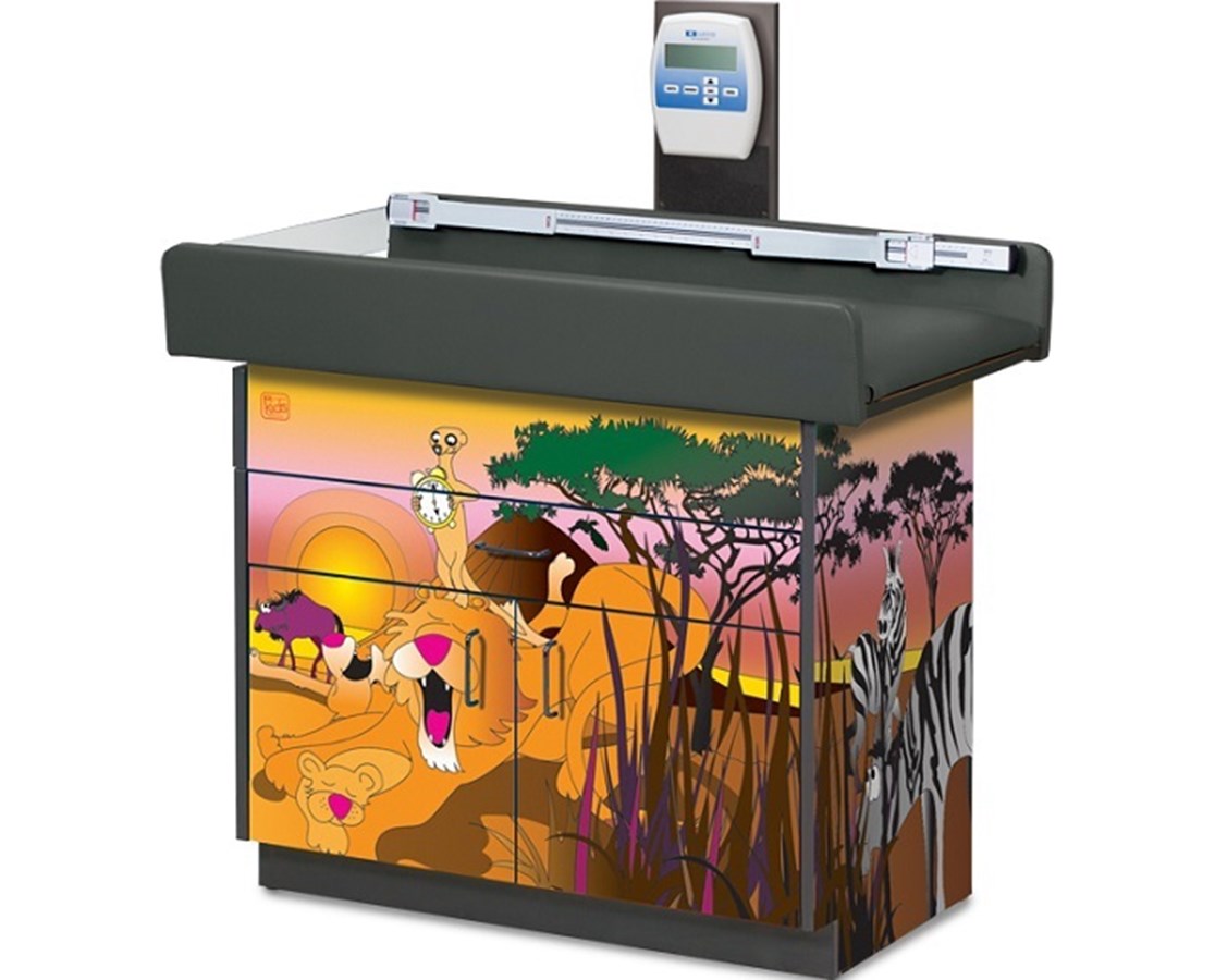 Clinton Pediatric Imagination Cabinet Exam Scale Table.
