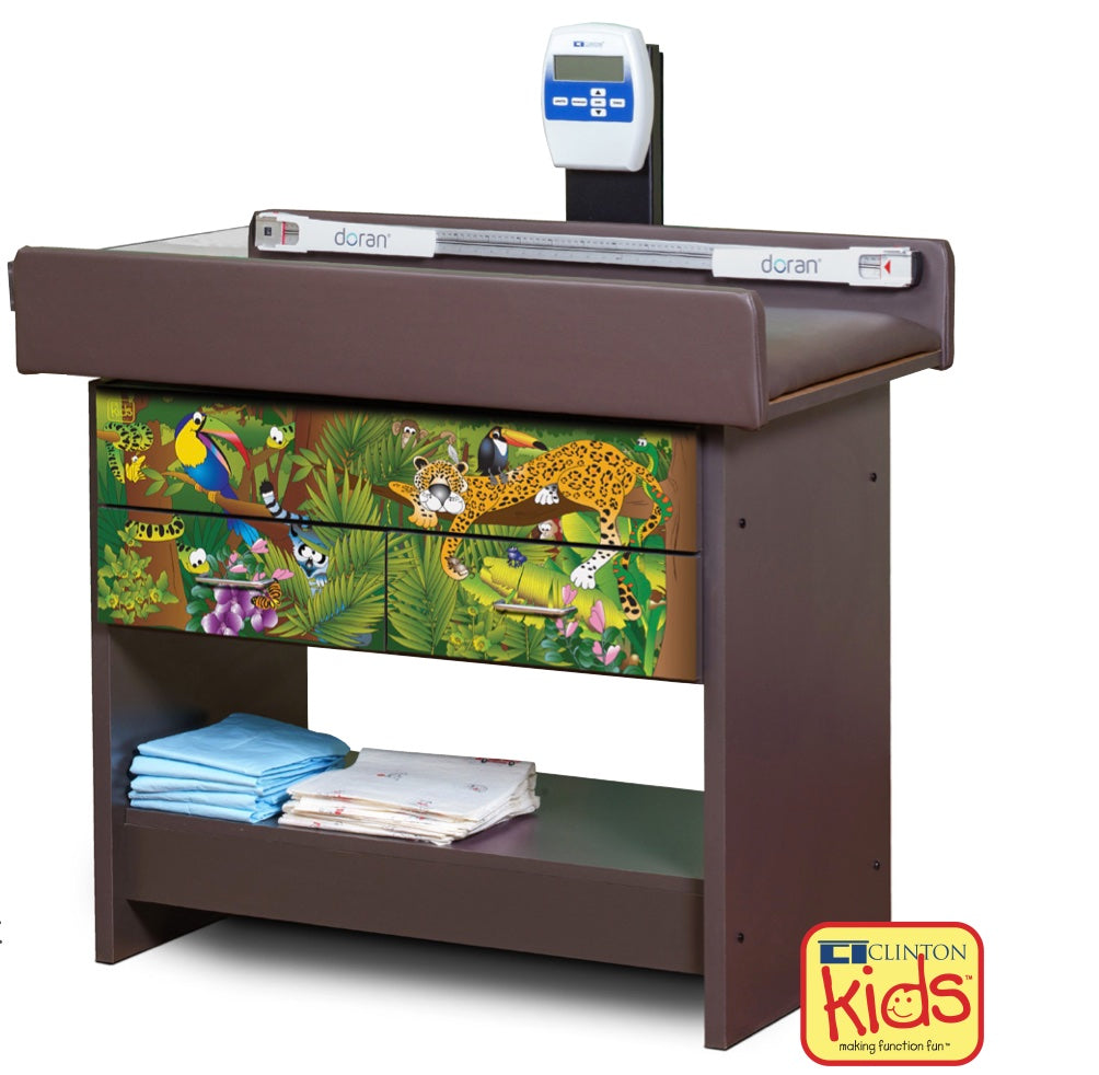 Clinton Pediatric Scale Treatment Table.