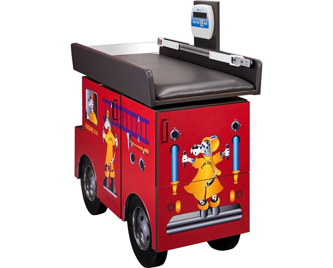 Clinton Pediatric Cabinet Exam Scale Table w/ Flat Top.