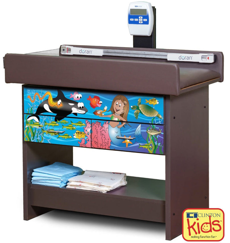 Clinton Pediatric Scale Treatment Table.