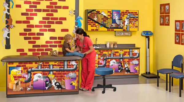 Clinton Pediatric Complete Exam Room Alley Cats.