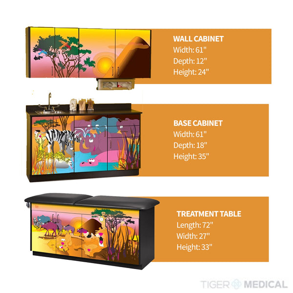 Clinton Pediatric Complete Exam Room.