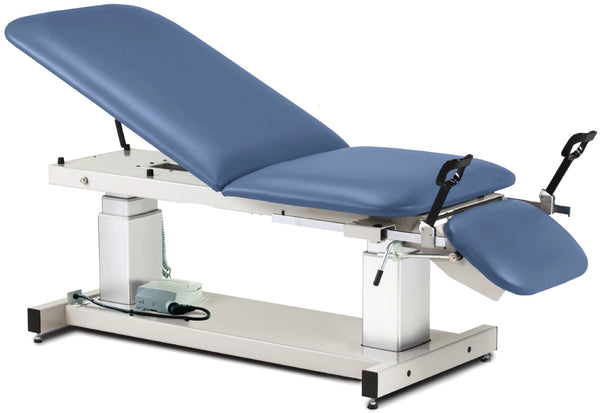 Clinton Power Hi Lo Ultrasound Imaging Table w/ 3 Section Top.