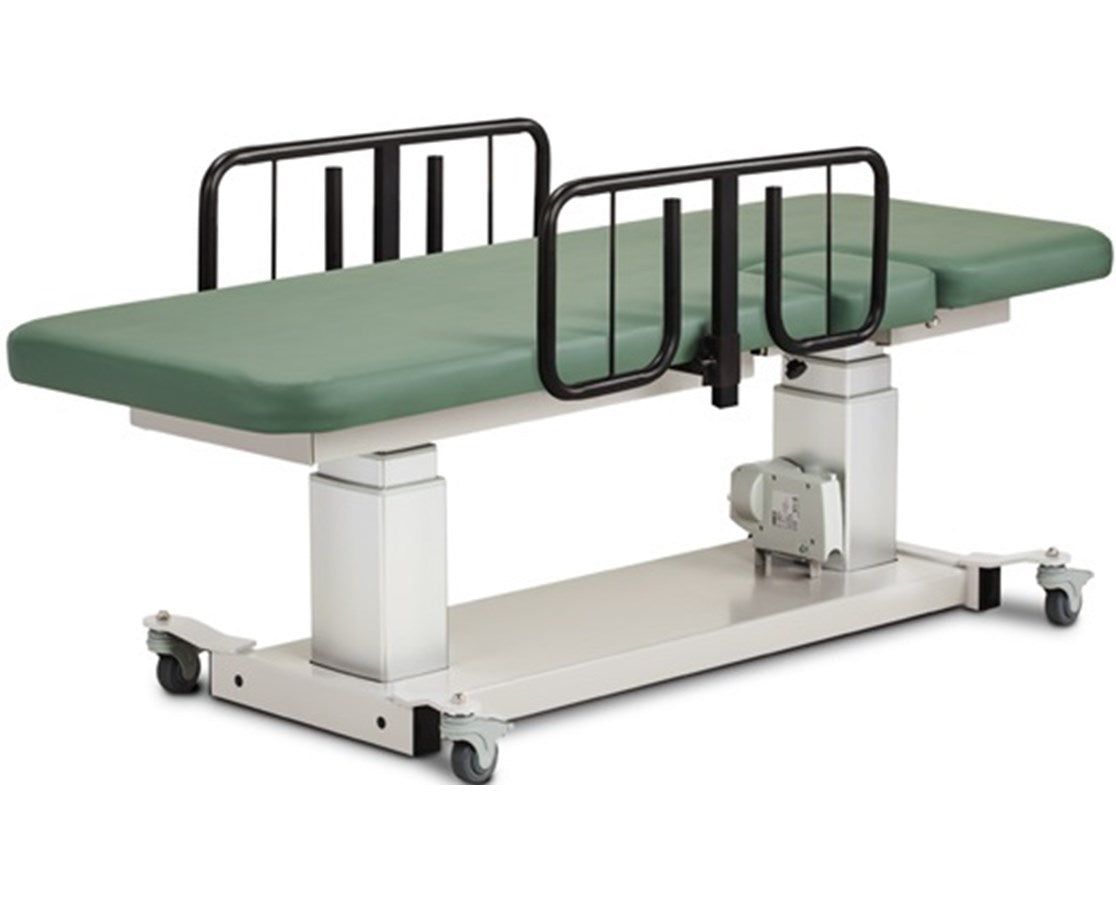 Clinton Power Hi Lo Imaging Table w/ Flat Top & Drop Window.