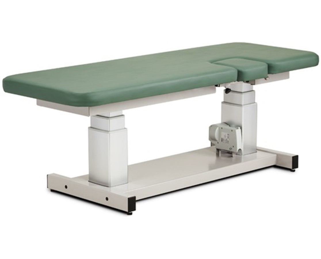 Clinton Power Hi Lo Imaging Table w/ Flat Top & Drop Window.