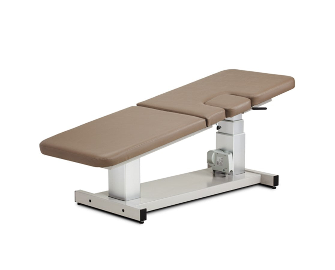 Clinton Power Hi Lo Imaging Table w/ Adjustable Fowler Back.