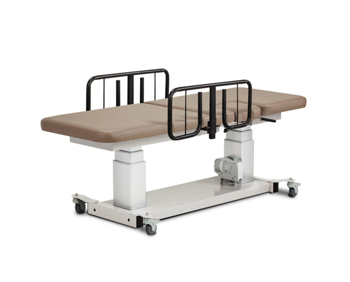 Clinton Power Hi Lo Imaging Table w/ Adjustable Fowler Back.
