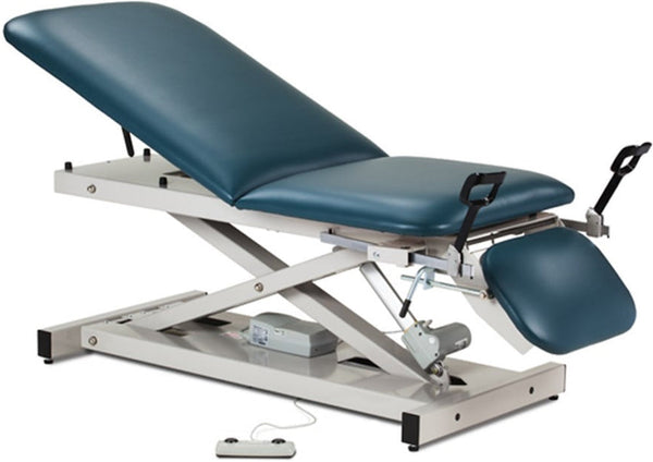 Clinton Power Hi Lo Exam Table. Open Base.