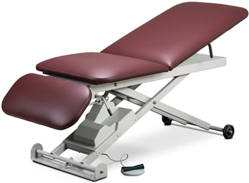 Clinton E Power Hi Lo Exam Table w/ Adjustable Back.