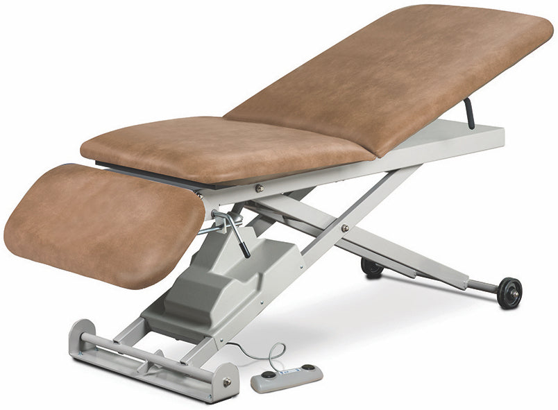 Clinton E Power Hi Lo Exam Table w/ Adjustable Back.