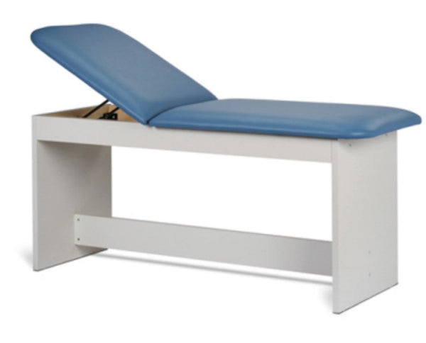 Clinton Space Saver Treatment Table w/ Adjustable Back.