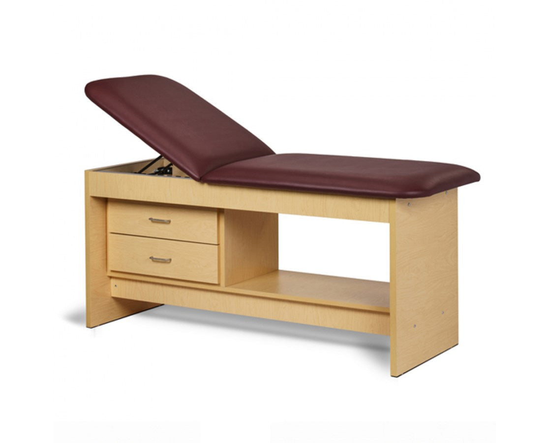 Clinton Treatment Table. Adjustable Back.