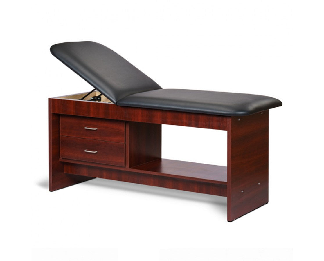 Clinton Treatment Table. Adjustable Back.