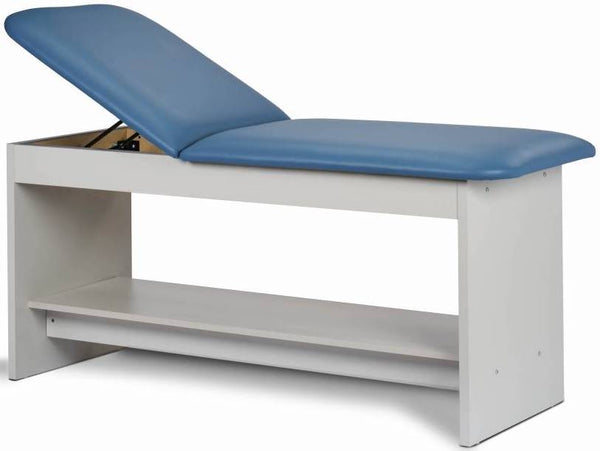 Clinton Treatment Table. Adjustable Back & Panel Leg.