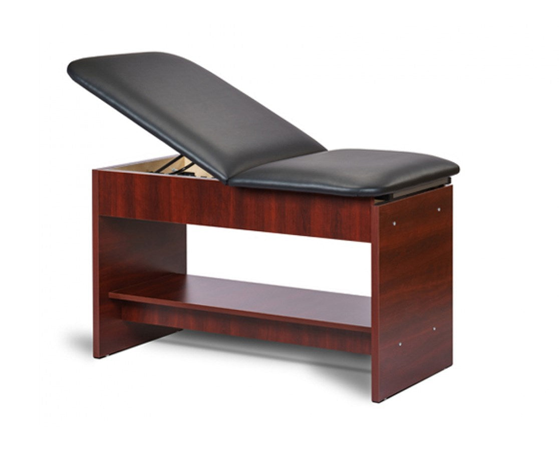 Clinton Exam Table w/ Adjustable Back, Panel Leg.