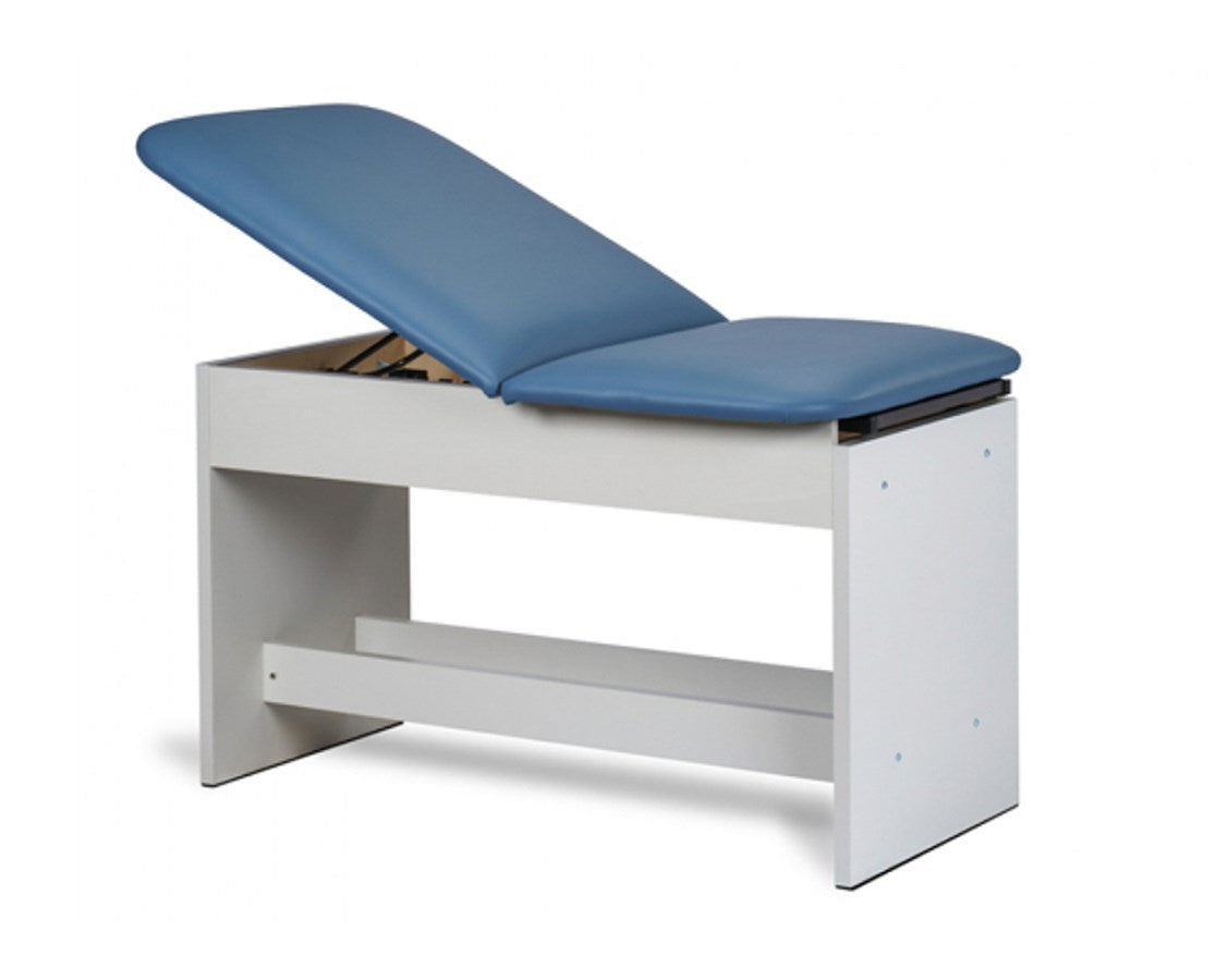 Clinton Exam Table w/ Adjustable Back, Panel Leg.
