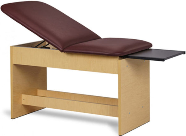 Clinton Exam Table w/ Adjustable Back, Panel Leg.