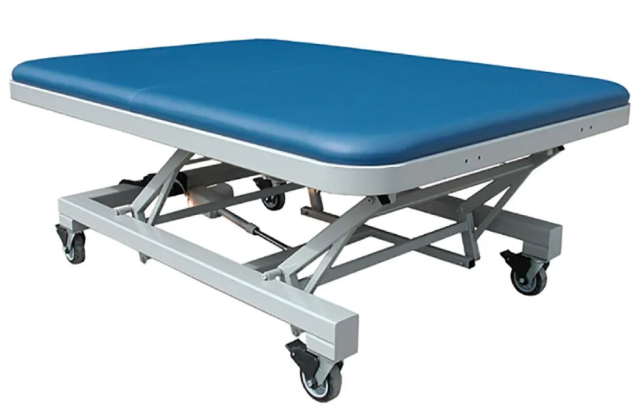 Tri W G Power Hi Lo Table w/ Casters & Flat Top.