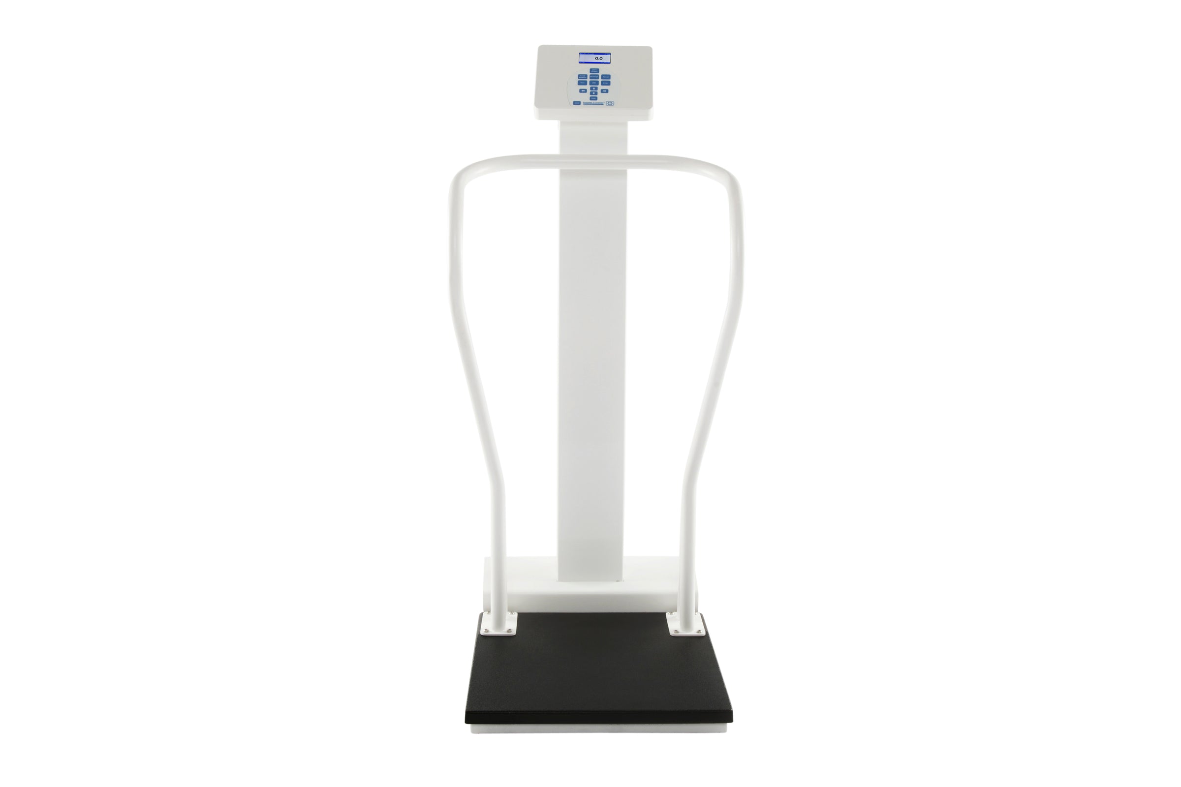 Health o Meter Antimicrobial Platform Scale w/ Handrail.