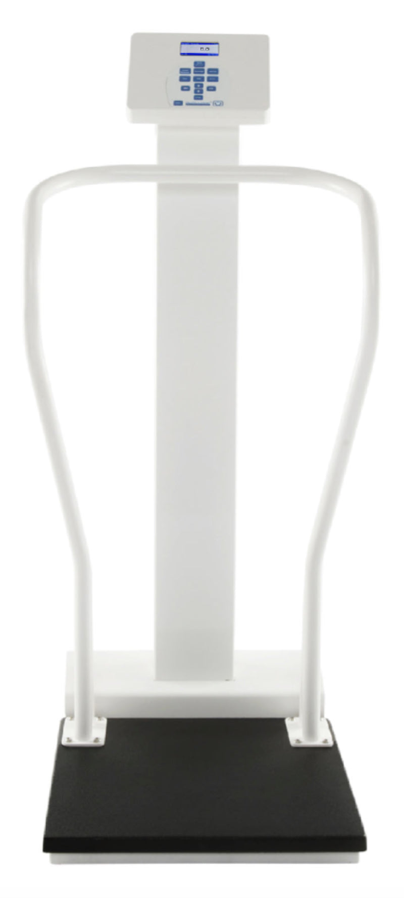 Health o Meter Antimicrobial Platform Scale w/ Handrail.