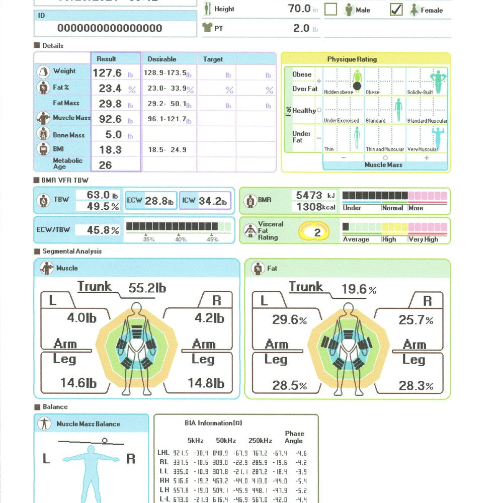 Tanita MC-780 Plus Segmental Multi-Frequency Body Composition Analyzer