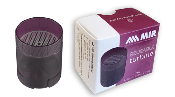 MIR Reusable Mesh Turbine Flowmeter for Spirometers.