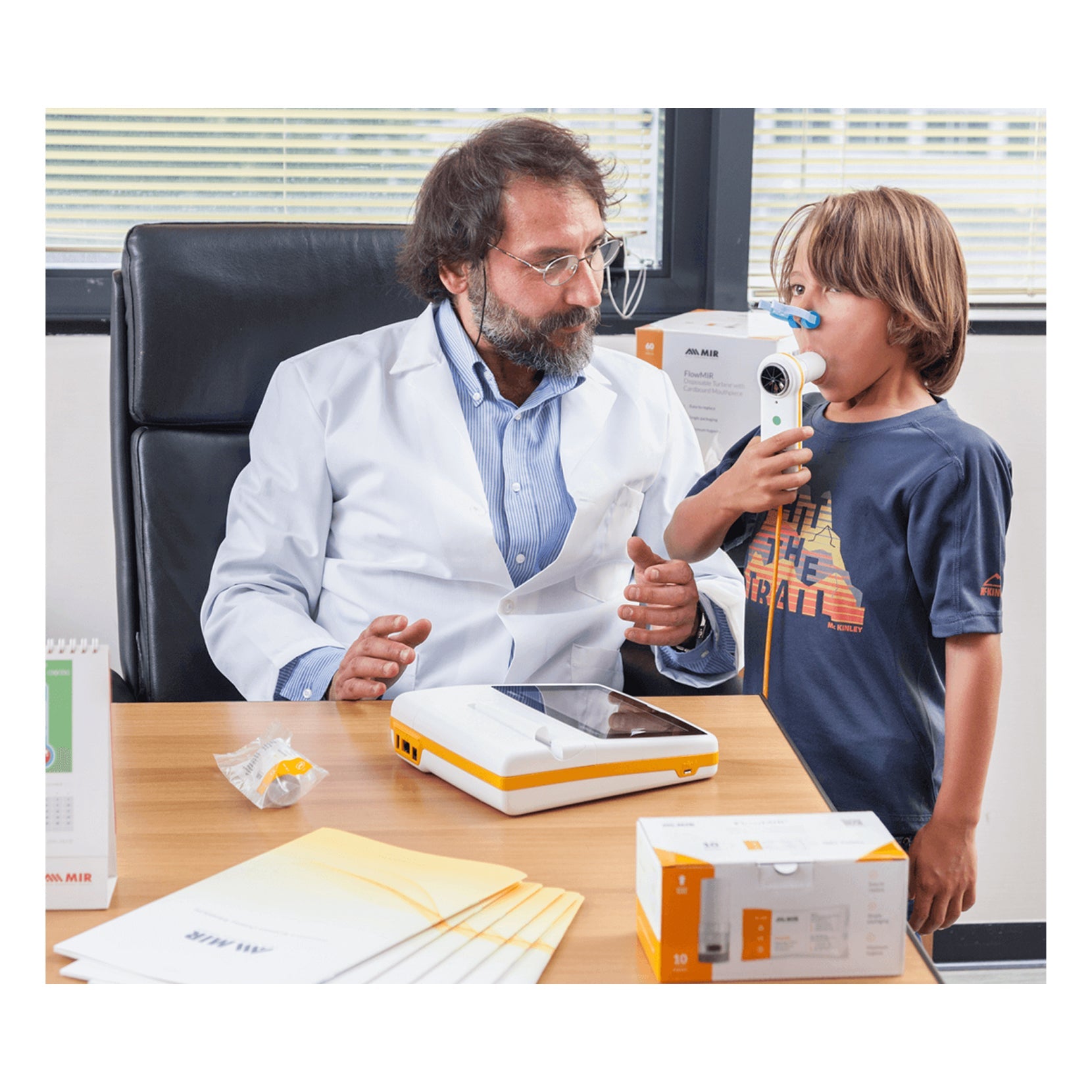 MIR Spirolab Desktop Spirometer.