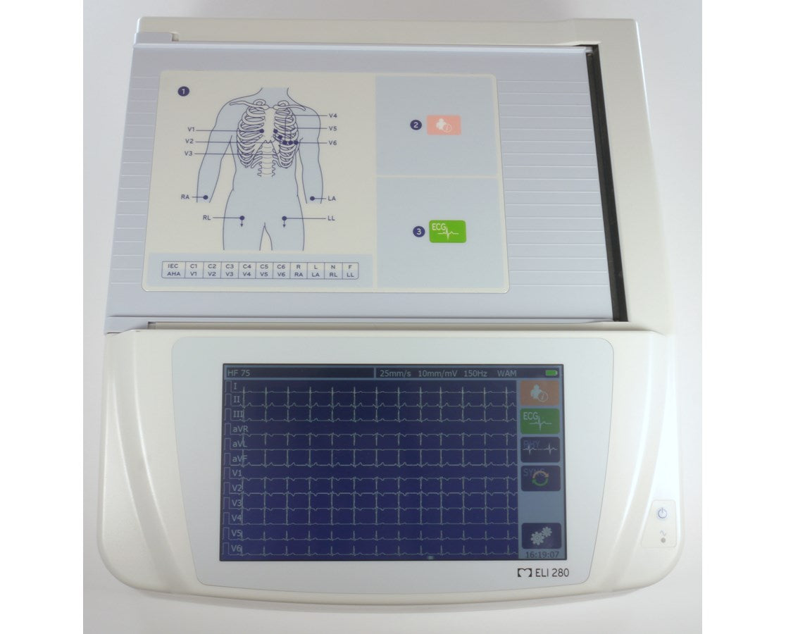 Burdick ELI 280 ECG