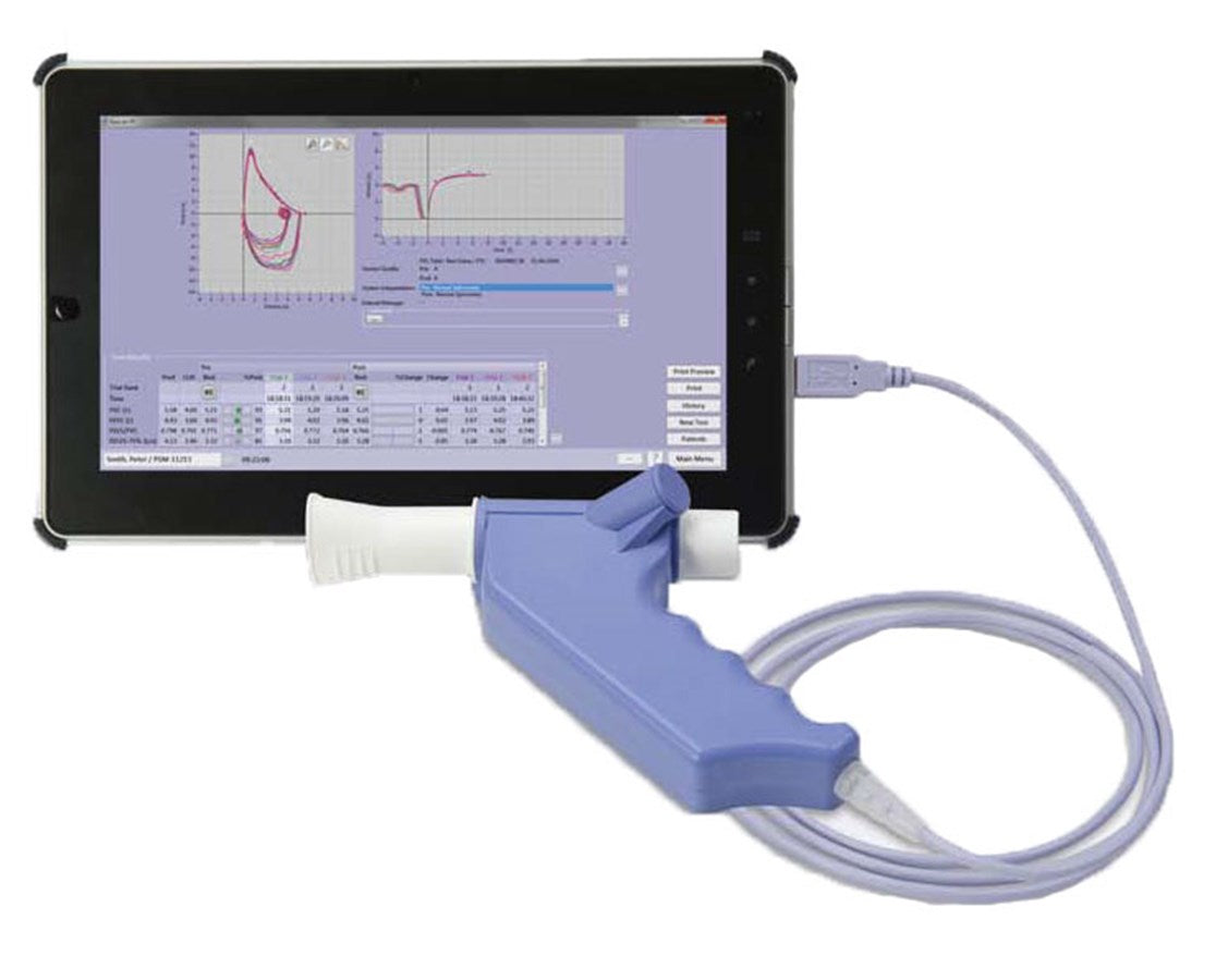 NDD Easy on PC Spirometry System.