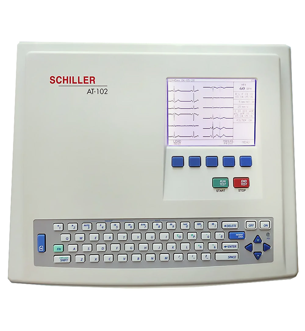 Schiller CARDIOVIT AT-102 12-Lead ECG. 