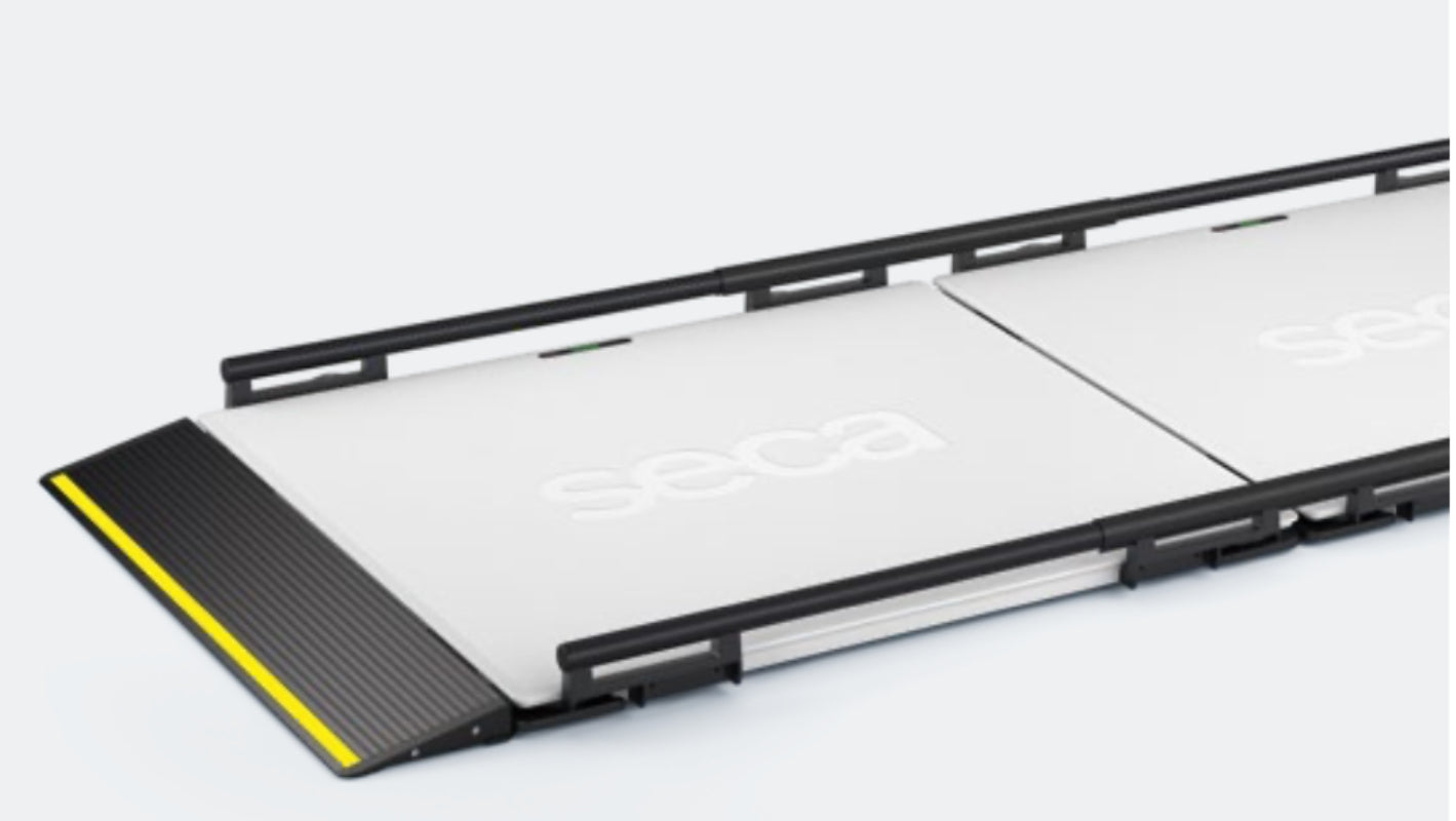 Seca Xline Stretch Digital Stretcher Scale.