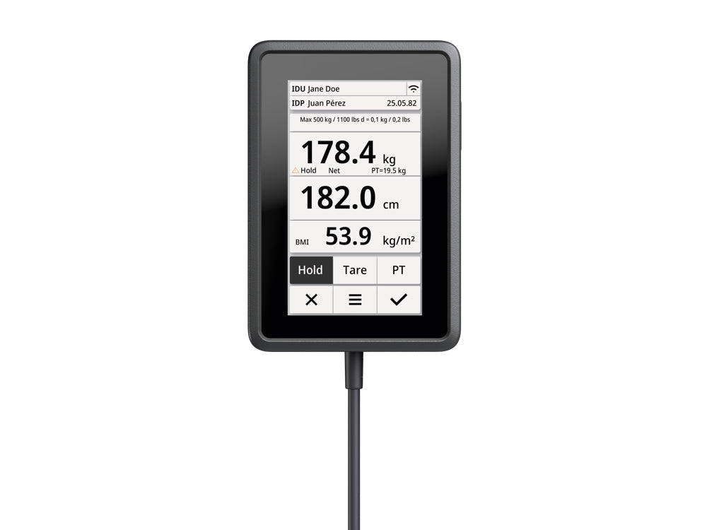 Seca Xline Stretch Digital Stretcher Scale.