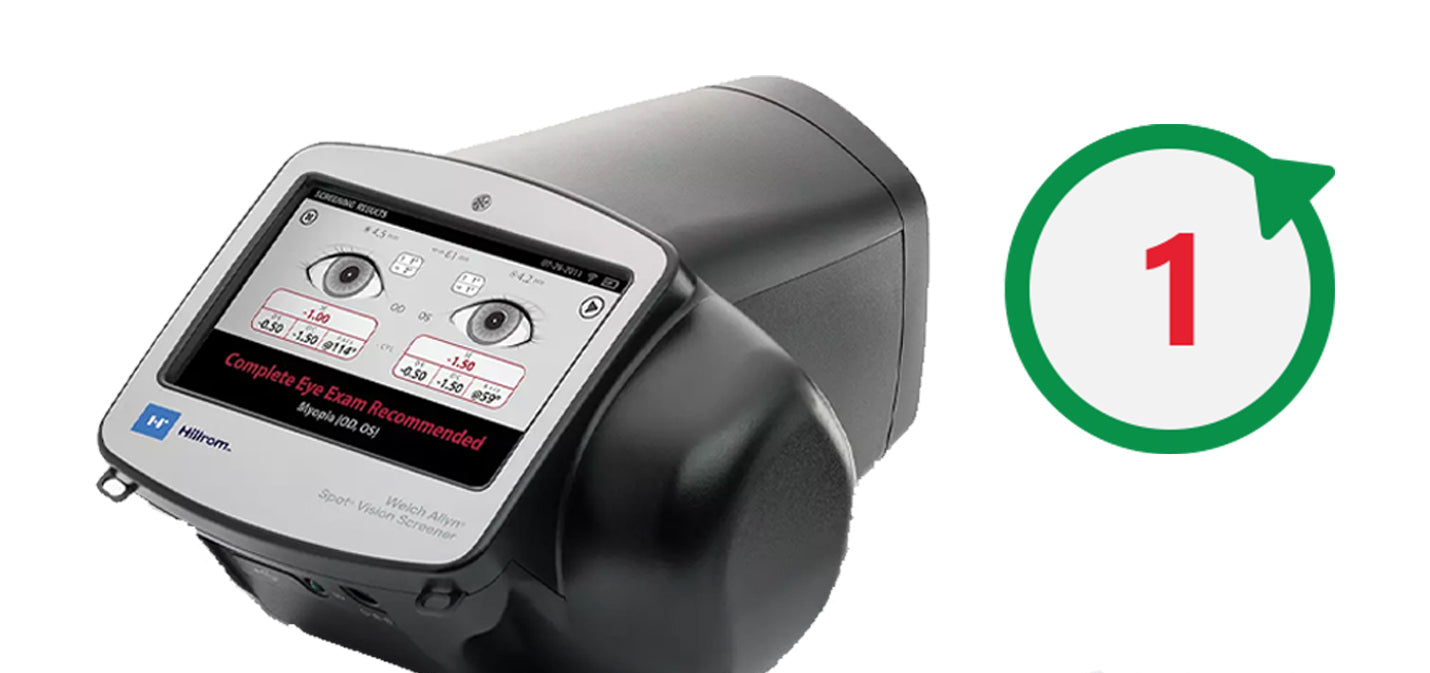 Welch Allyn Spot Vision Screener w/ Carrying Case.