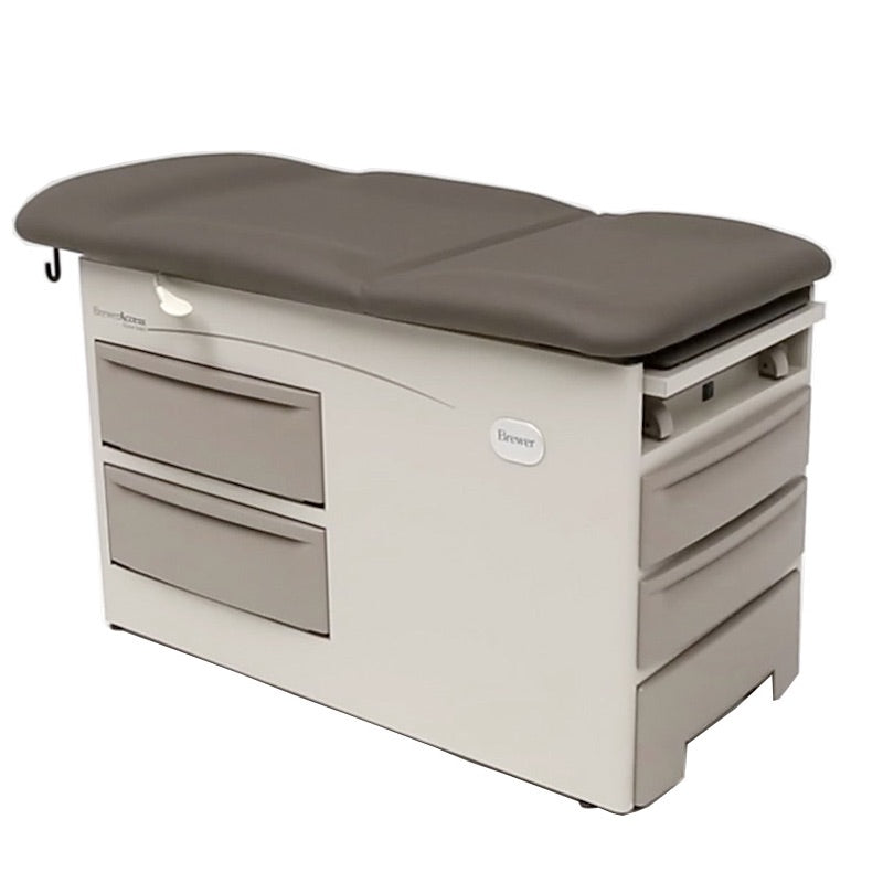 Brewer Access Medical Exam Table w/ Drawers & Adjustable Back