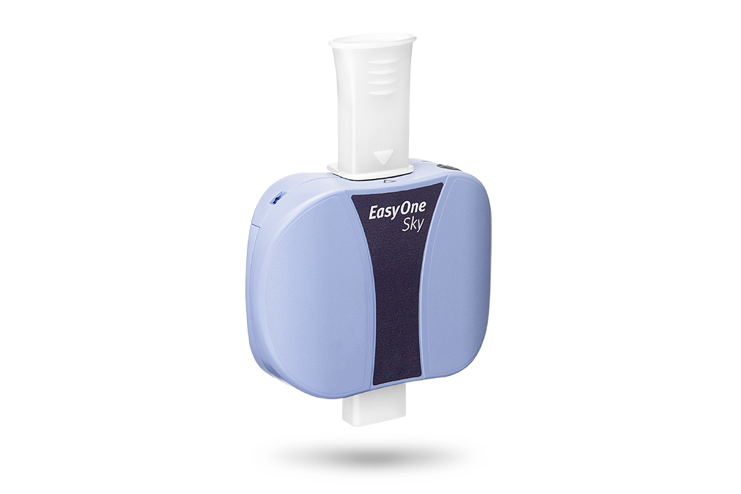 NDD EasyOne Sky Spirometer - side view