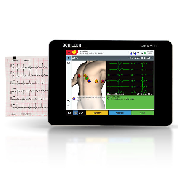 Schiller Cardiovit FT-1 EKG System