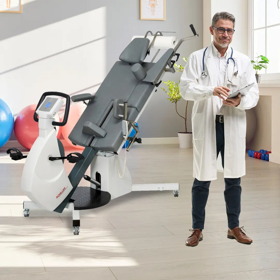 Schiller ERG 911 LS Stress Echo-Couch Ergometer