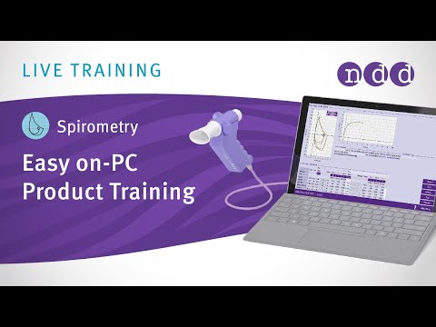 NDD Easy on PC Spirometry System.