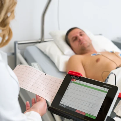 Schiller Cardiovit FT-1 EKG System