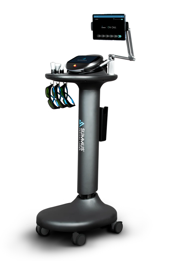 Summus Horizon therapeutic laser with cart.