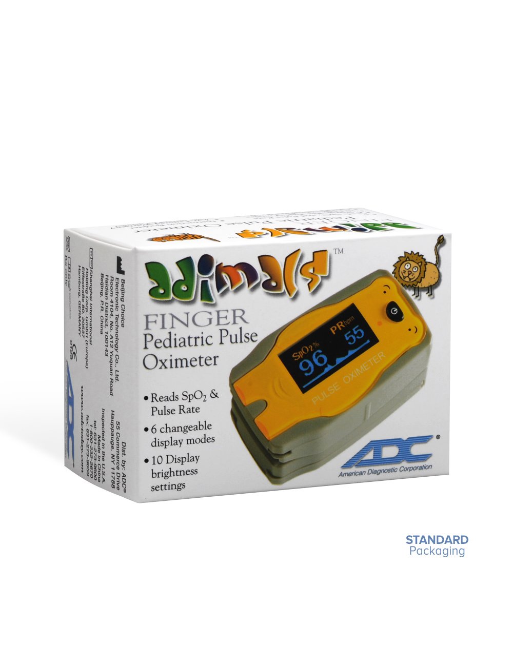 ADC Adimals® 2150 Pediatric Fingertip Pulse Oximeter
