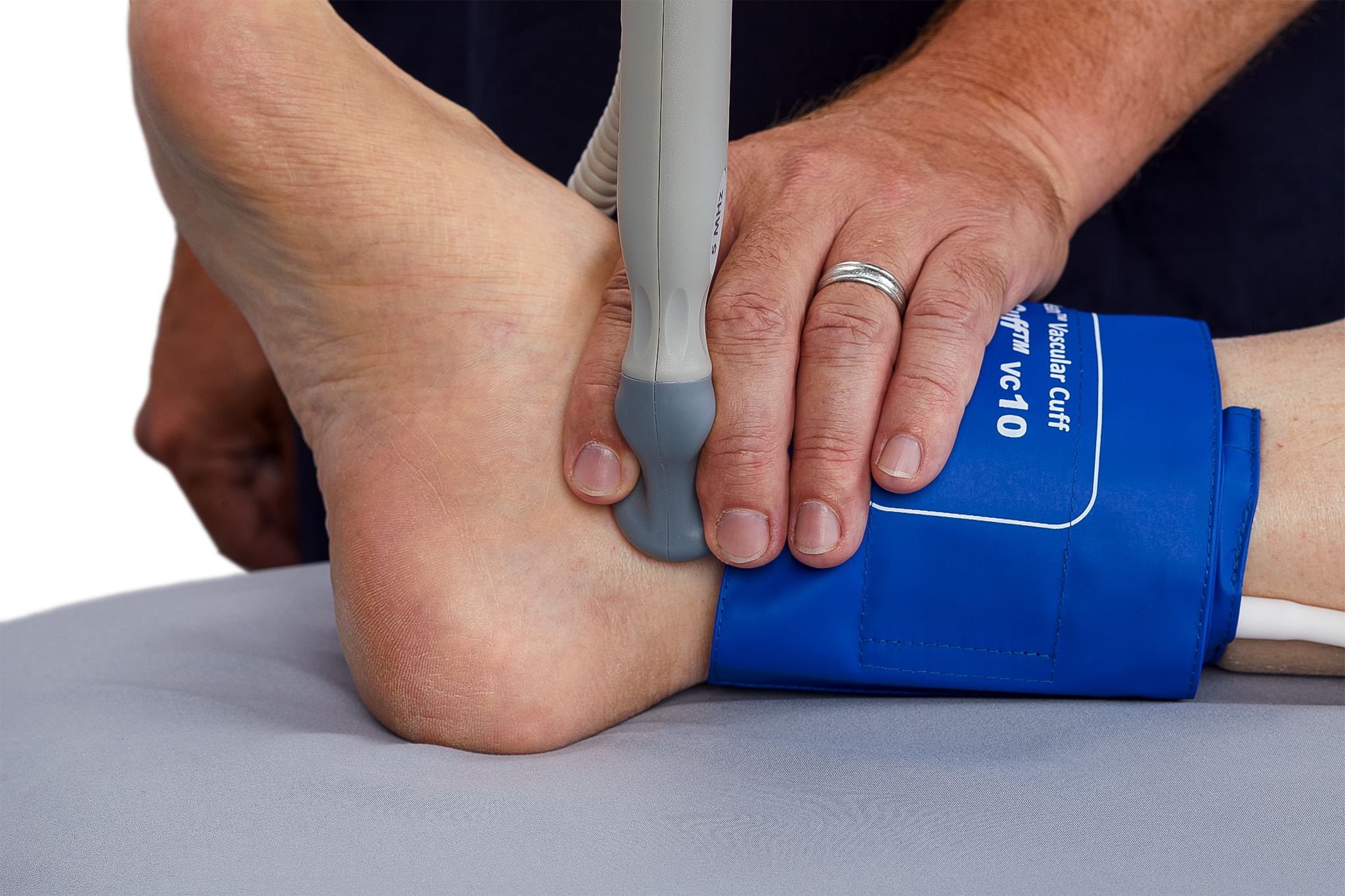 Newman Medical simpleABI Automated Cuff-Link System in clinical use